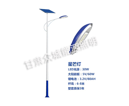 巴楚爆款太阳能路灯